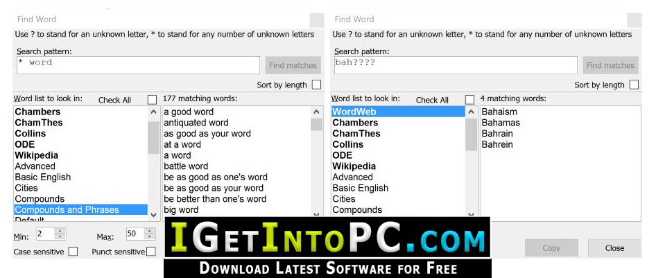 WordWeb Pro 9 with Ultimate Reference Bundle Free Download 4