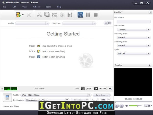 Xilisoft Video Converter Ultimate 7.8.23 Build 20180925 Free Download 1