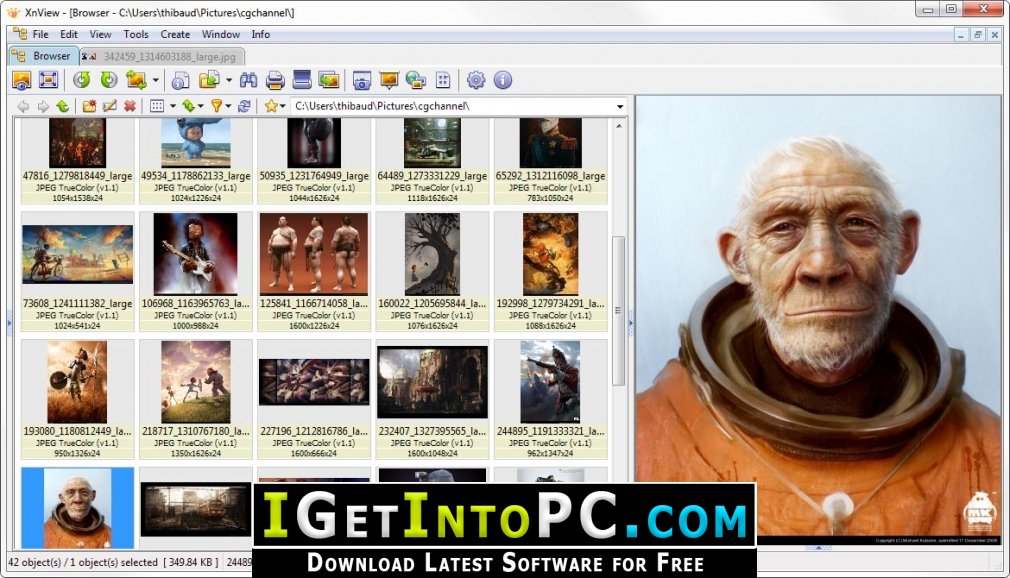 XnView 2.49.1 Free Download 2