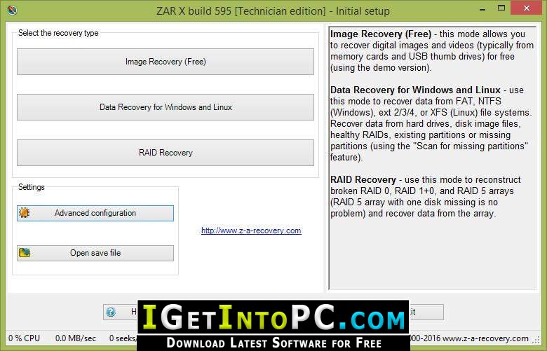 Zero Assumption Recovery 10.0 Build 1957 Technician Free Download 1 1