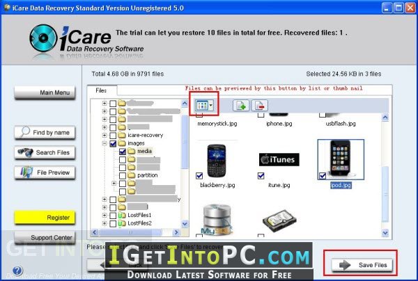 iCare Data Recovery Pro 8.1.9.2 Free Download 3