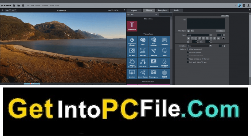 magix movie edit pro screenshot 03