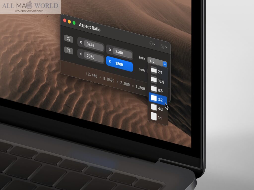 Aspect Ratio X 2 for Mac Free Download
