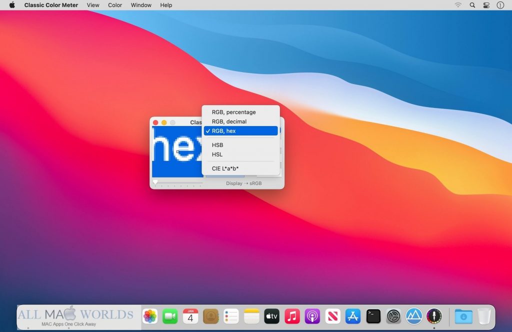 Classic Color Meter 2 for Mac Free Download 