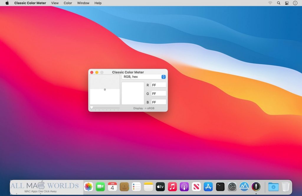 Classic Color Meter 2 for macOS Free Download 