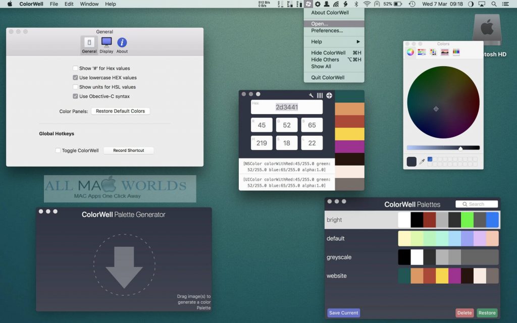 ColorWell 7 Free Download for macOS