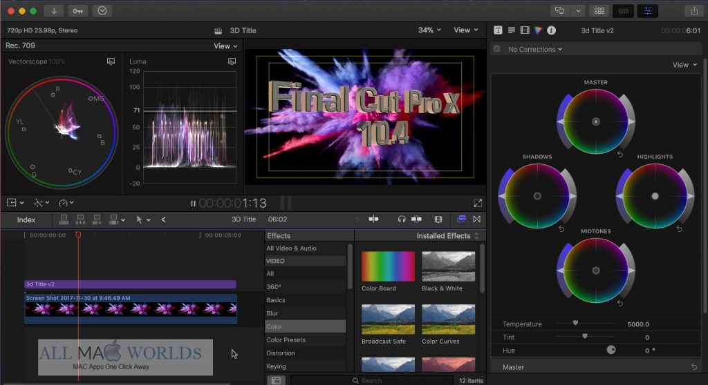 Final Cut Pro 10.4 For Mac Free Download