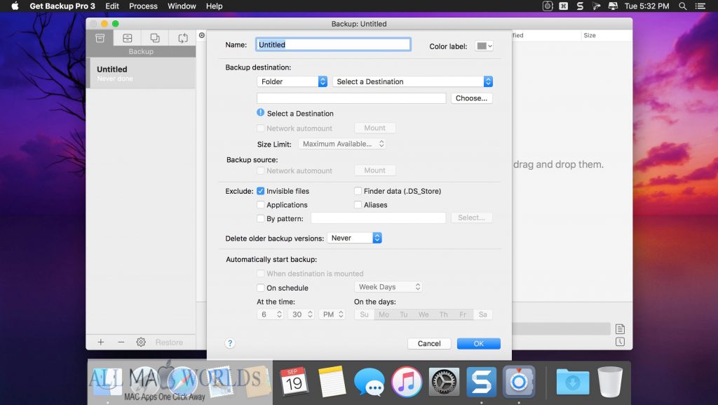 Get Backup Pro 3 for macOS Free Download