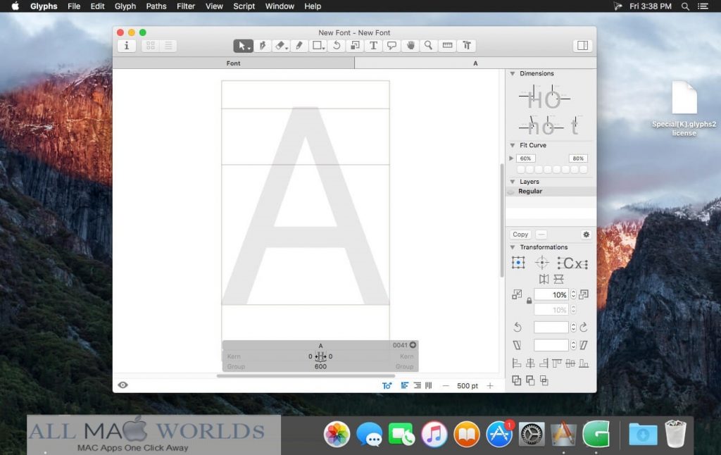 Glyphs 3 for macOS Free Download