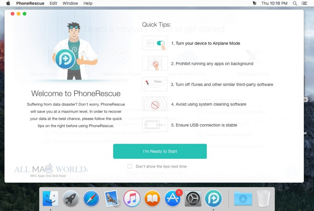 PhoneRescue for iOS for Mac Free Download