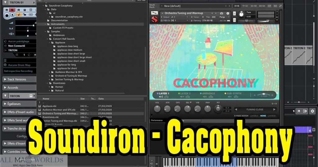 Soundiron Cacophony KONTAKT Library For Mac Free Download