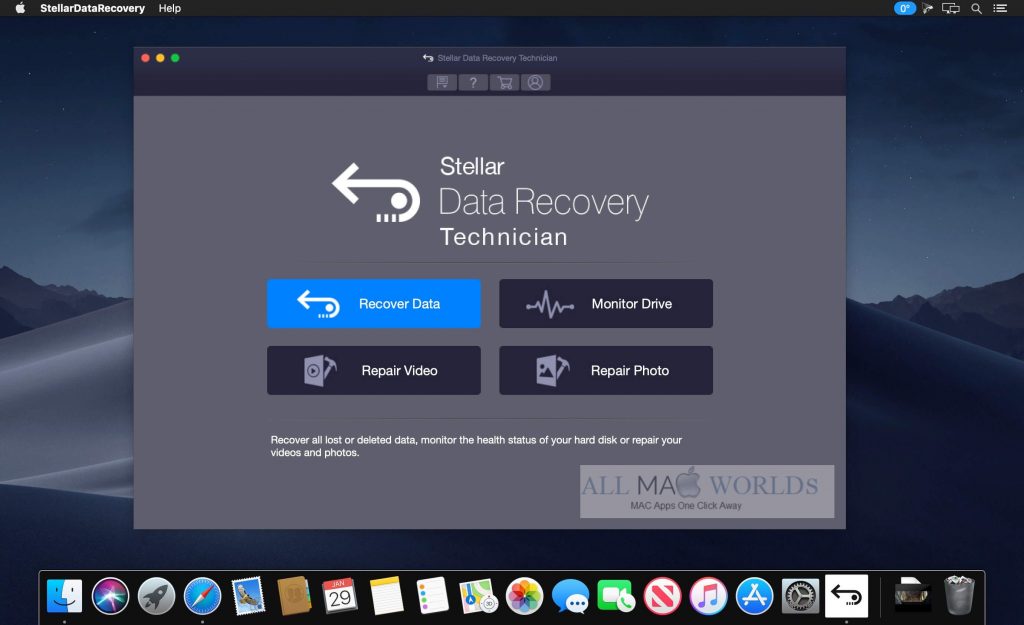 Stellar Data Recovery Technician 10 For macOS Free Download
