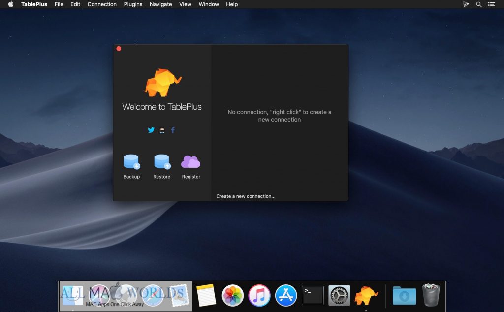 TablePlus 3 for Mac Free Download