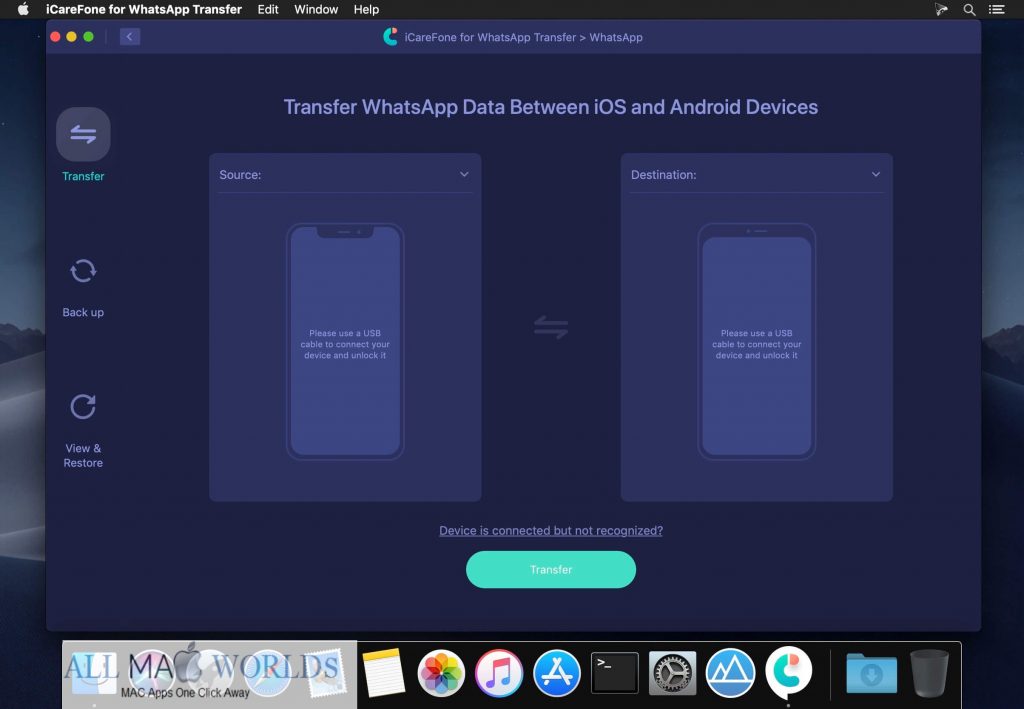 Tenorshare iCareFone for WhatsApp Transfer 2 for macOS Free Download