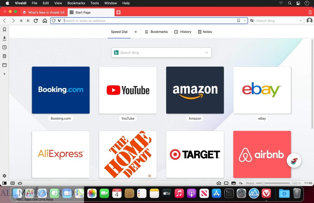 Vivaldi 5 for Mac Free Download