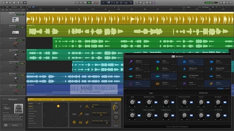 Logic Pro X 10.3.1 For macOS Free Download