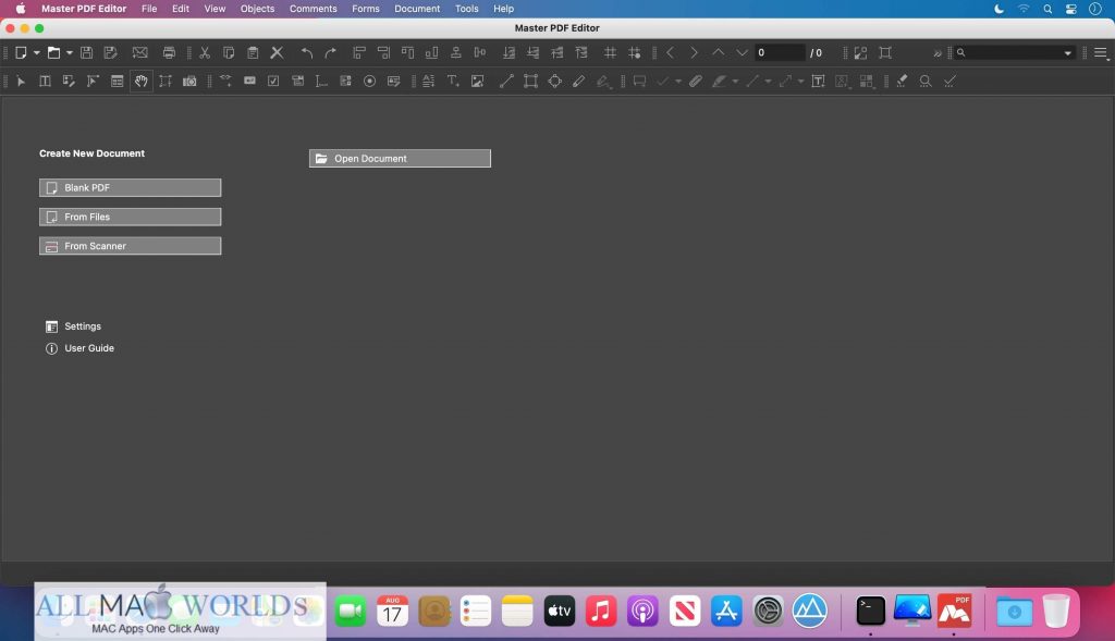 Master PDF Editor 5 for macOS Free Download