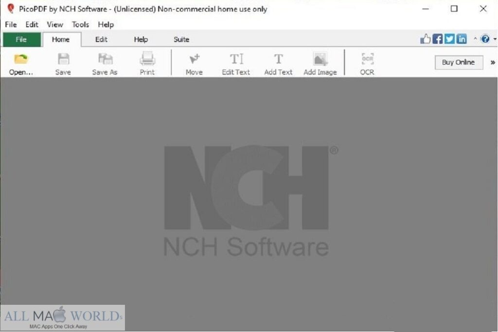 NCH PicoPDF Plus 3 for macOS Free Download