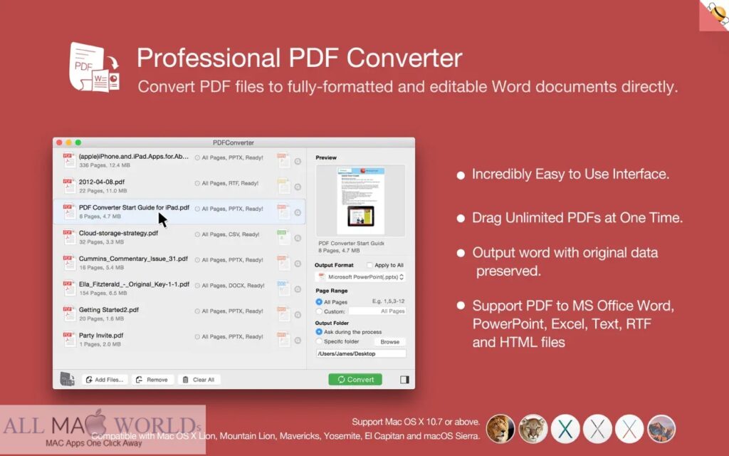 PDF Converter by Flyingbee Pro 3 for Mac Free Download