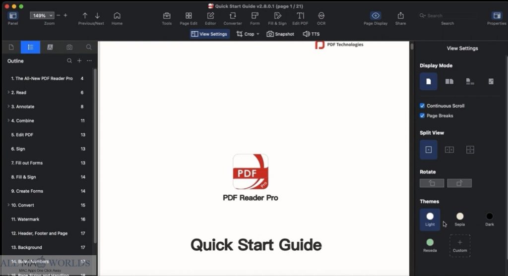 PDF Reader Pro 2 For Mac Free Download (1)