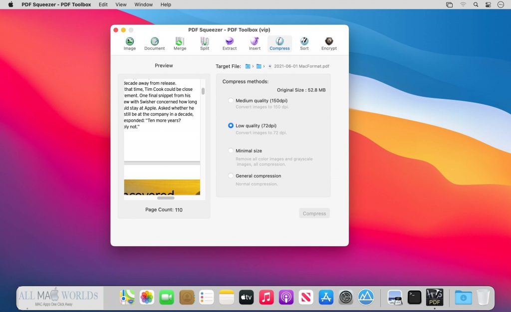 PDF Squeezer 6 for Mac Free Download