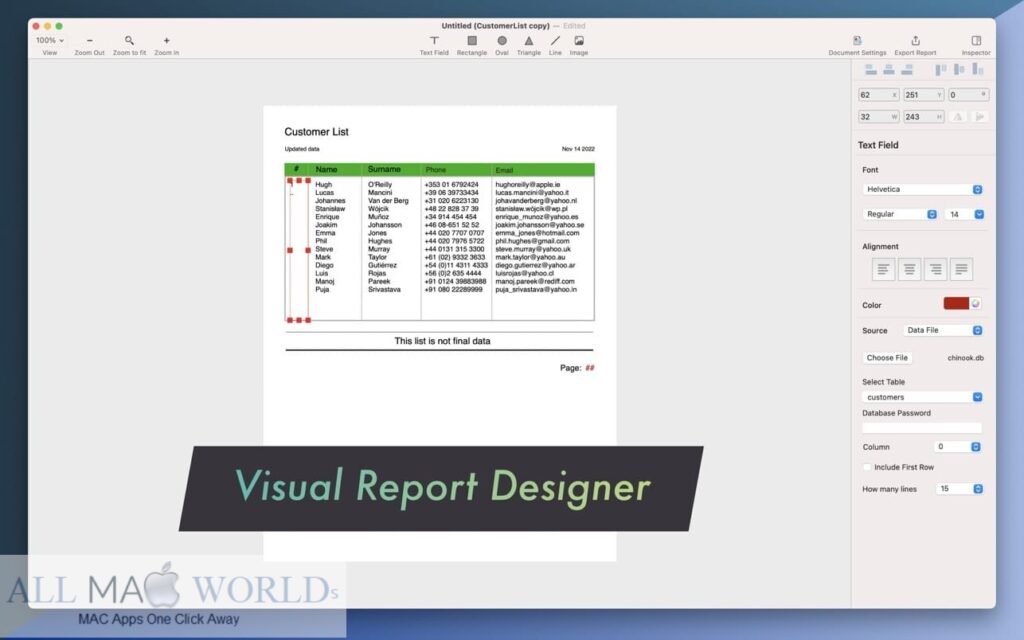 Report Kit 1.0 for Mac Free Download