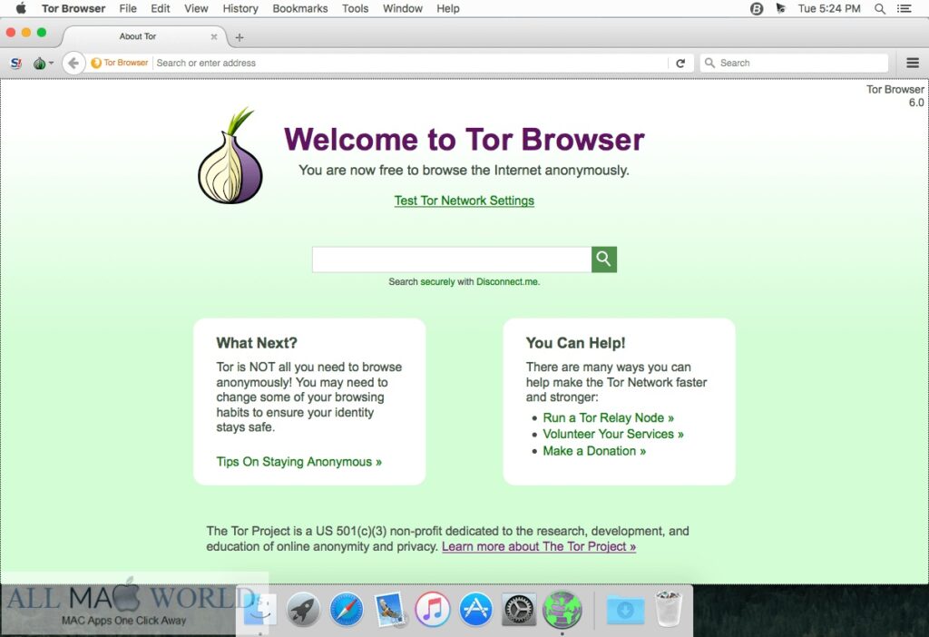 Tor Browser 11 for Mac Free Download