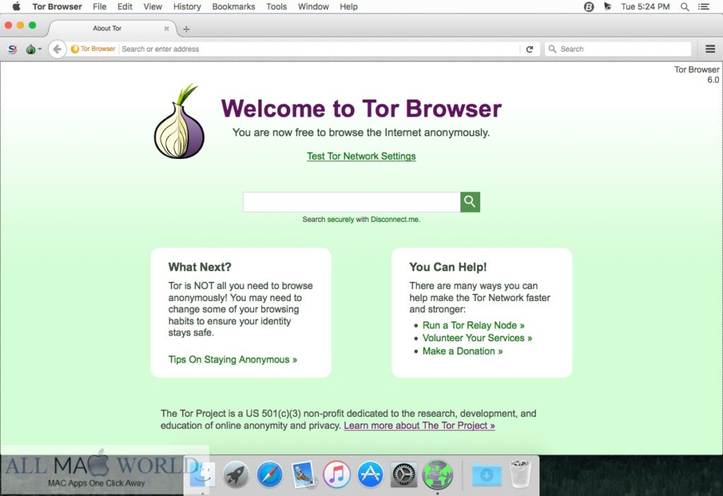 Tor Browser 11 for Mac Free Download