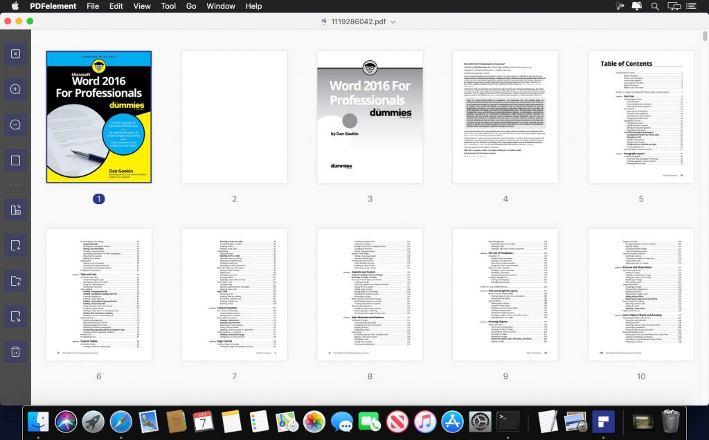 Wondershare PDFelement Pro 7 for Mac Free Download