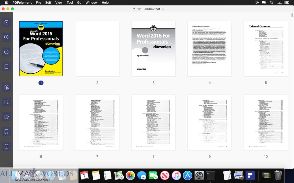 Wondershare PDFelement Pro 9 for macOS Free Download