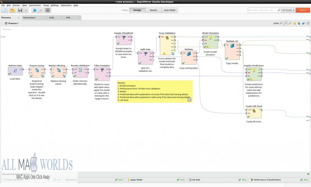 RapidMiner Studio Developer 9 for macOS Free Download