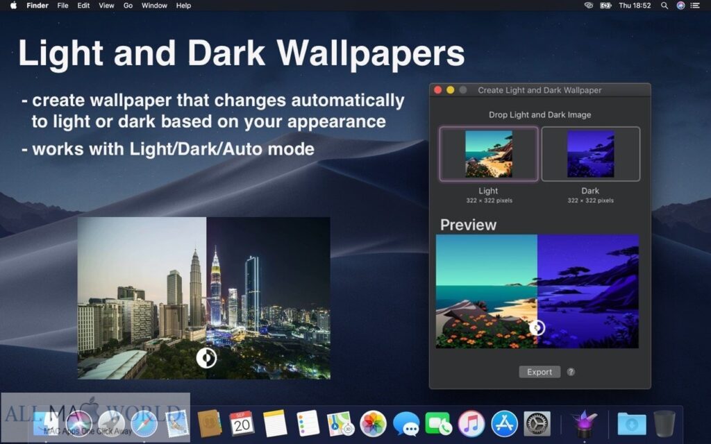 Dynaper Dynamic Wallpapers 1.5 for macOS Free Download
