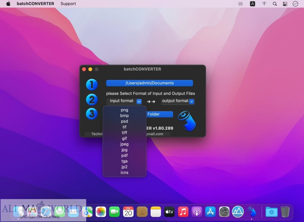 batchCONVERTER 2 for macOS Free Download