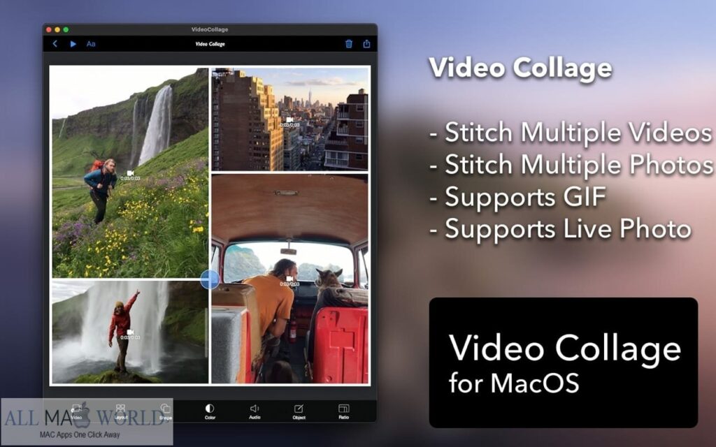 Video Collage 1.4 for macOS Free Download
