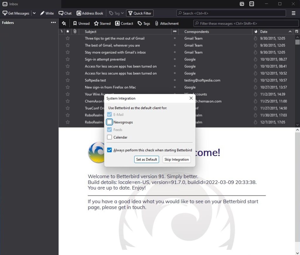 Betterbird for Mac Dmg Free Download 1 Betterbird 115.5.1-bb19 for Mac Free Download