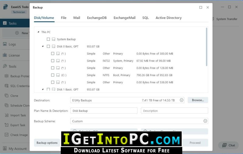 EaseUS Todo Backup 16 All Editions Free Download 2